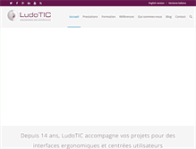 Tablet Screenshot of ludotic.fr
